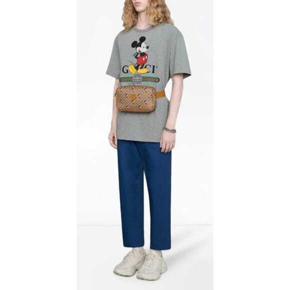 NWT Gucci x Disney oversized logo-print T-shirt Size M - Picture 5 of 14